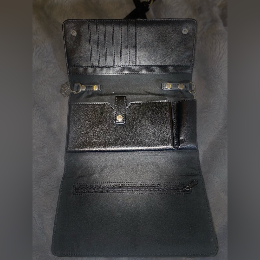 Nine West black purse wallet